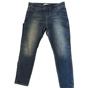 Levis Signature Gold Pull On Skinny Jeans Totally Shaping Womens 6 Short W33 L28